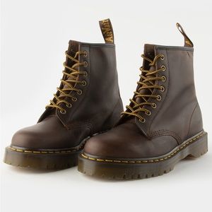 brown dr. marten boots